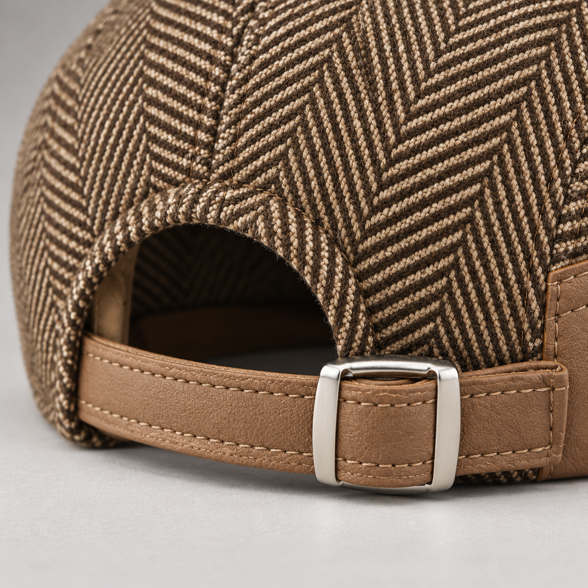 Thornton Herringbone Driving Cap