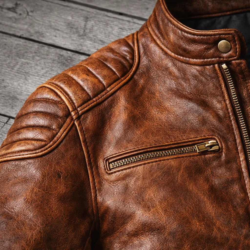 COLE MADDOX LEATHER JACKET