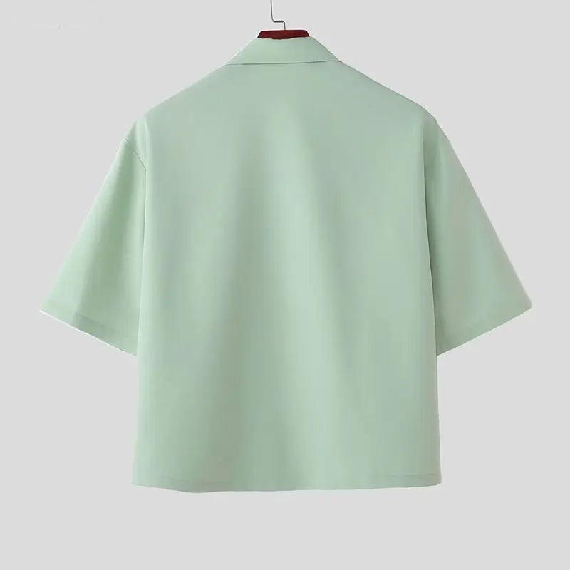 Embroidered Camp Shirt