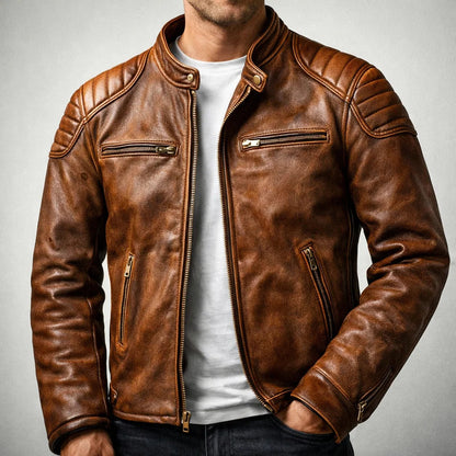 COLE MADDOX LEATHER JACKET