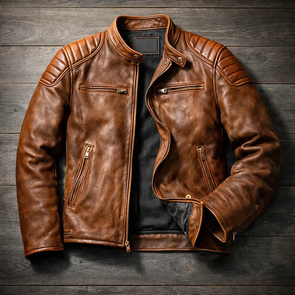 COLE MADDOX LEATHER JACKET