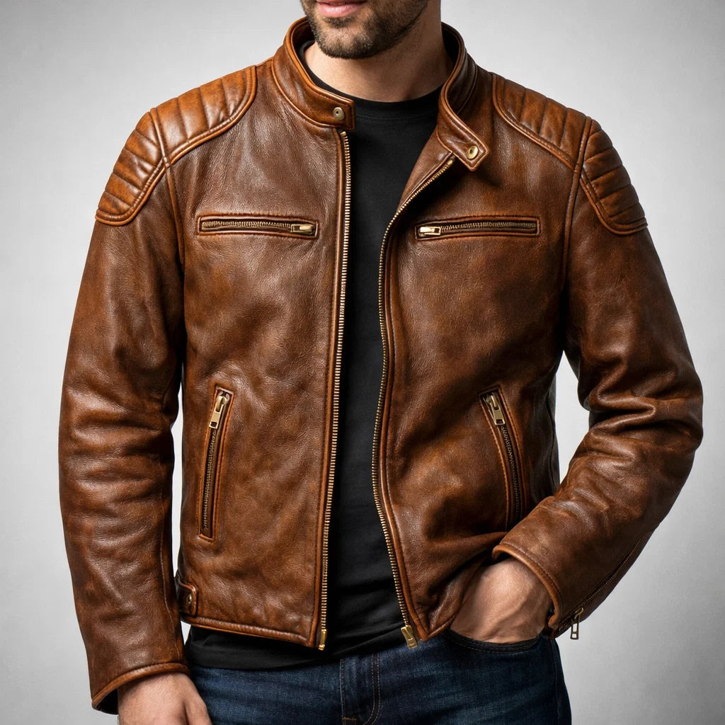 COLE MADDOX LEATHER JACKET