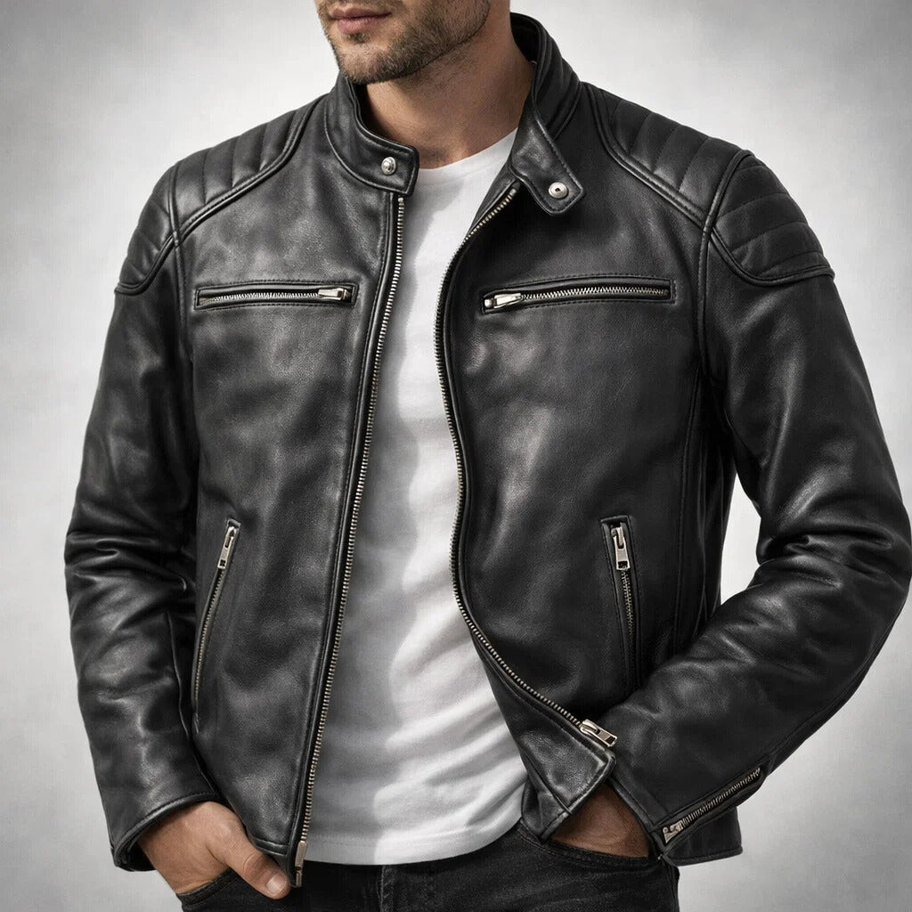 COLE MADDOX LEATHER JACKET