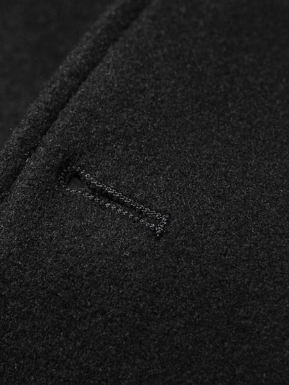 Men’s Classic Button-Up Overcoat