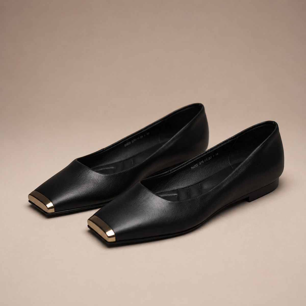 VIVIENNE LEATHER FLATS