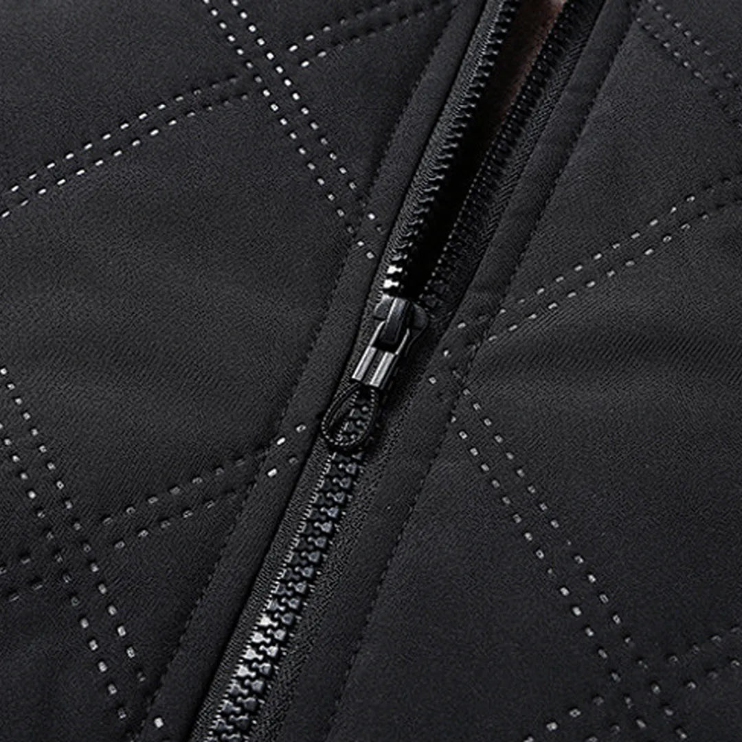 Classic Diamond-Quilted Jacket