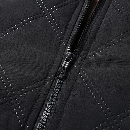 Classic Diamond-Quilted Jacket