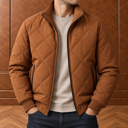Classic Diamond-Quilted Jacket