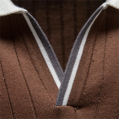 Cotton Ribbed Polo