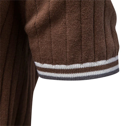 Cotton Ribbed Polo