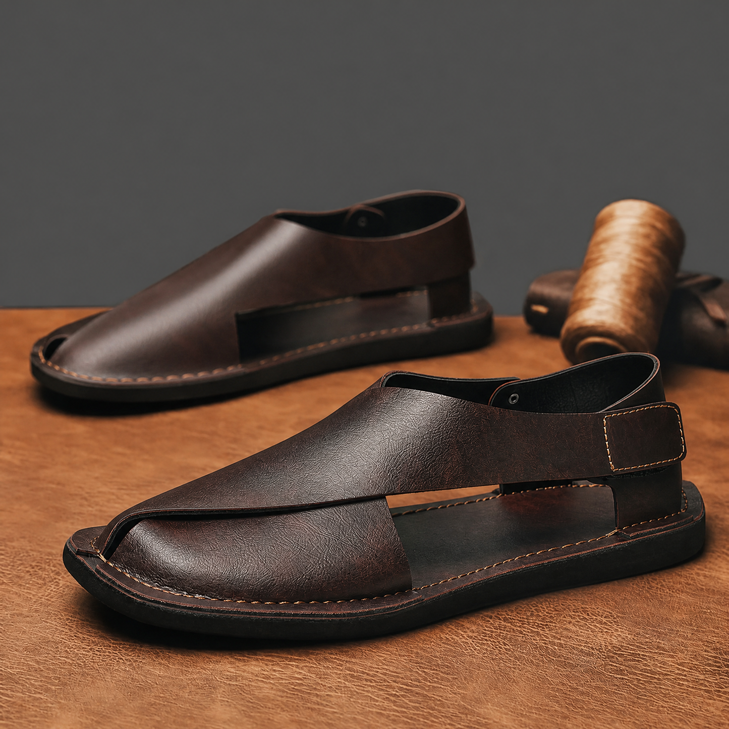 Santino Genuine Leather Sandals