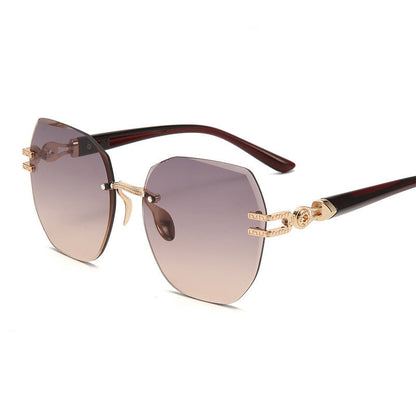 Statement Rimless Shades