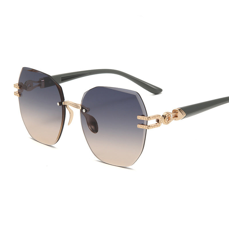 Statement Rimless Shades