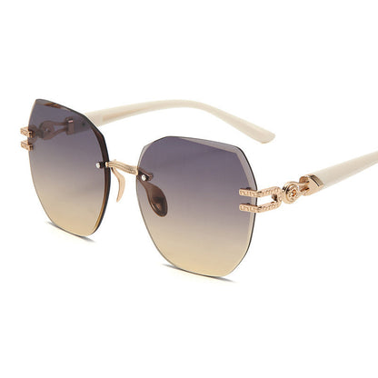 Statement Rimless Shades