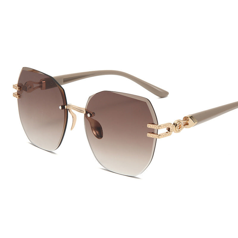 Statement Rimless Shades